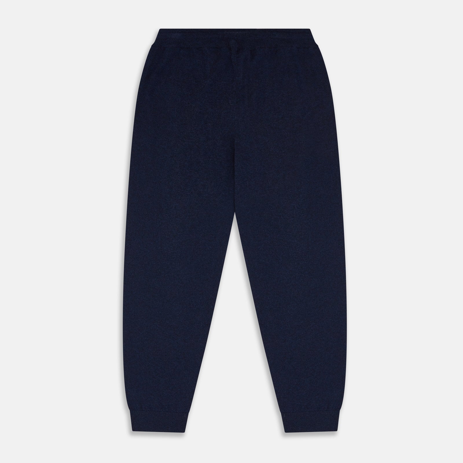 View 3 of product Navy Cashmere Knitted Lounge Pyjama Trouser