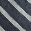 View 3 of product Blue & Silver Stripe Silk Tie