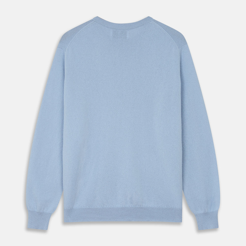 Pale Blue Cashmere Glenn Jumper