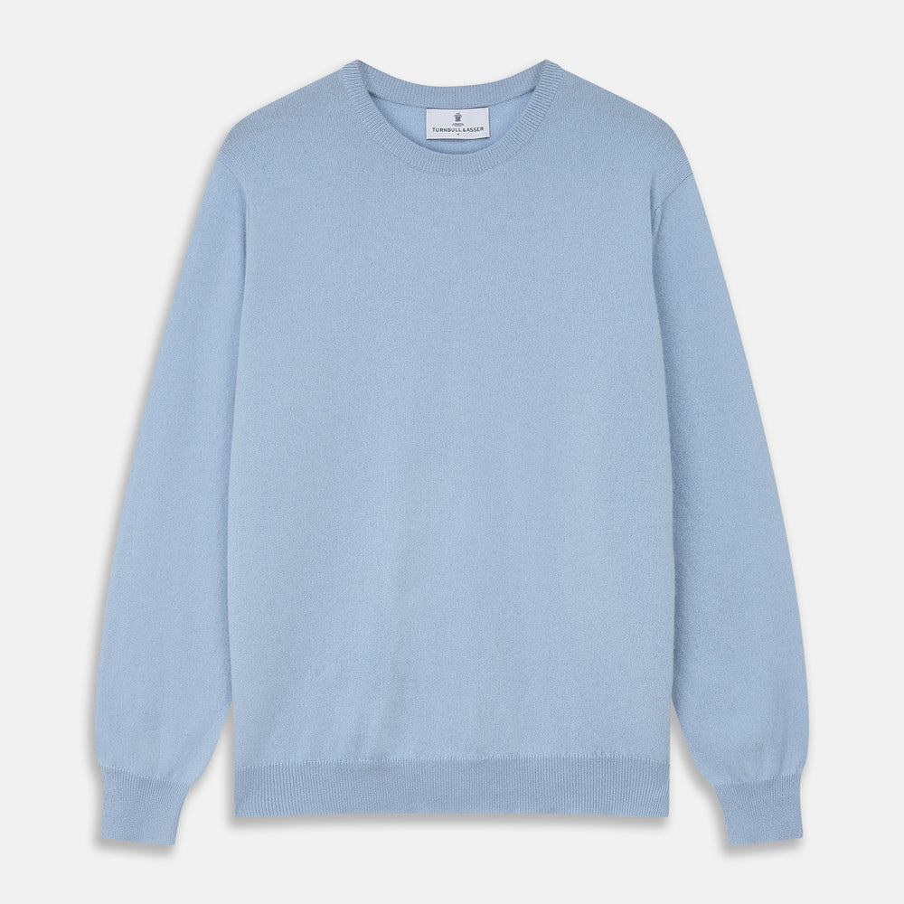 Pale Blue Cashmere Glenn Jumper