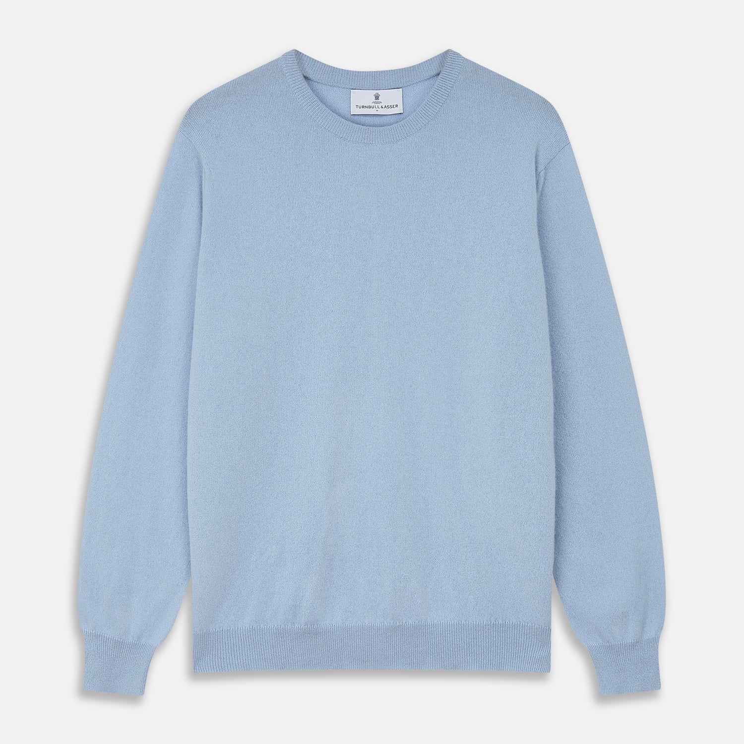 View 1 of product Pale Blue Cashmere Glenn Jumper