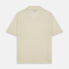 View 3 of product Ecru Merino Wool Roland Polo Shirt