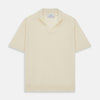 View 1 of product Ecru Merino Wool Roland Polo Shirt