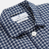 View 2 of product Navy Motif Silk-Blend Hyde Pyjama Set