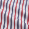 View 2 of product Red and Blue Stripe Cotton Regular Fit Whitby Shirt