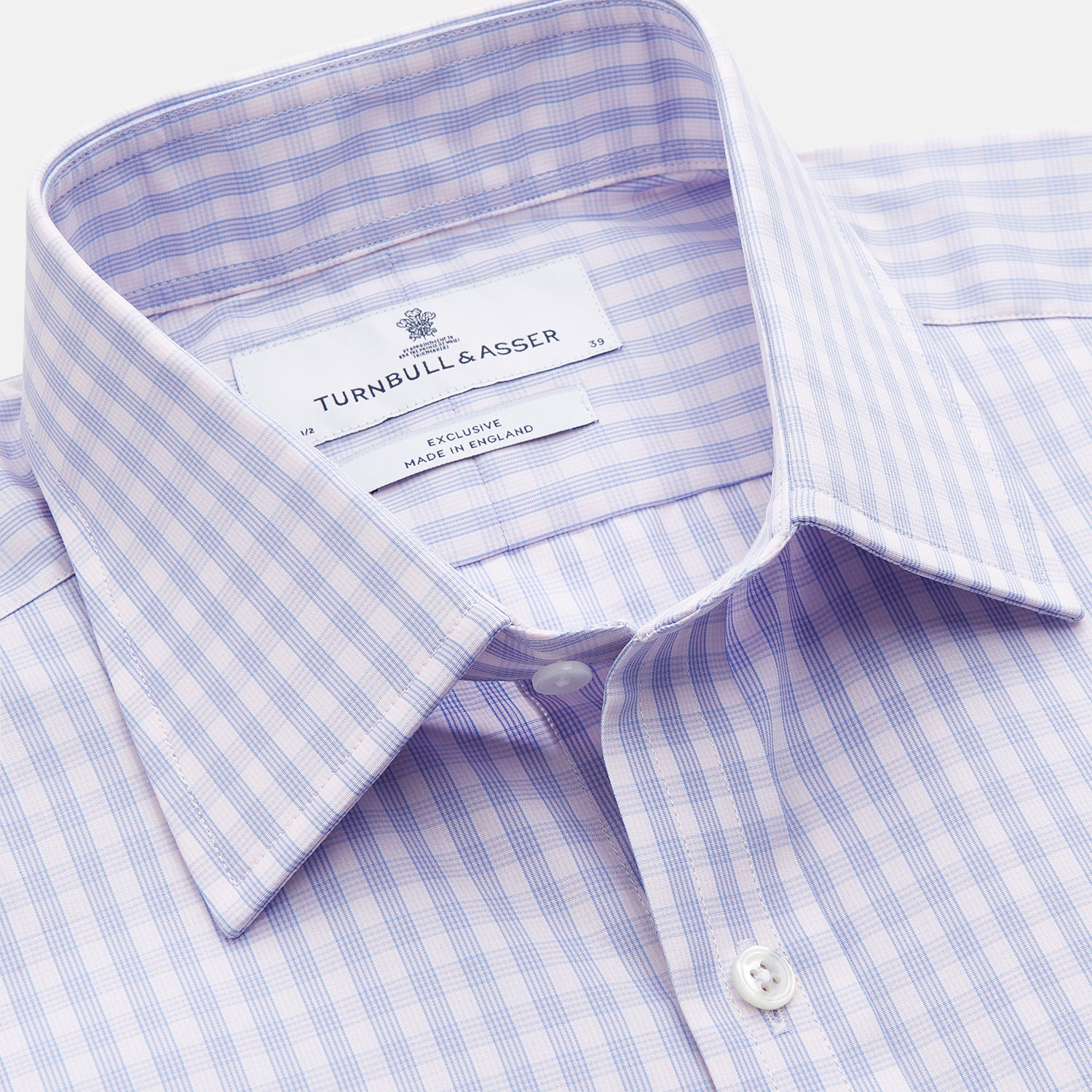 View 2 of product Lilac Multi Check Cotton Regular Fit Mayfair Shirt