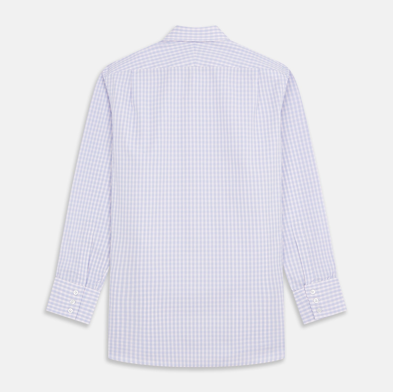 View 4 of product Lilac Multi Check Cotton Regular Fit Mayfair Shirt