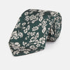 View 1 of product Dark Green Floral Garden Silk Tie