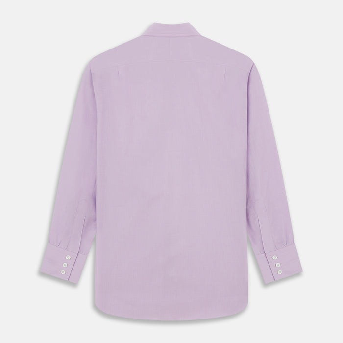 LILAC COTTON REGULAR FIT SHIRT Image 3