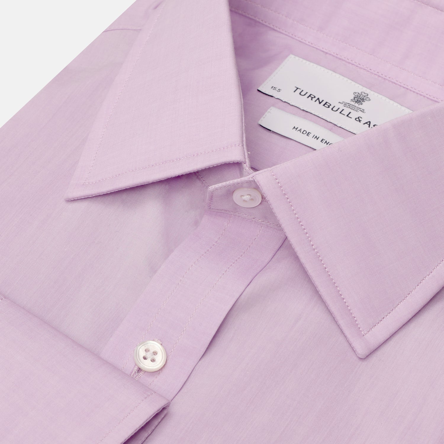 View 2 of product LILAC COTTON REGULAR FIT SHIRT