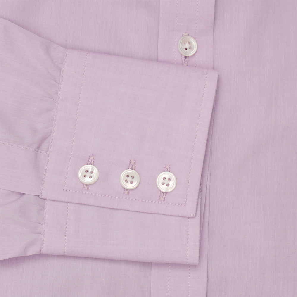 LILAC COTTON REGULAR FIT SHIRT