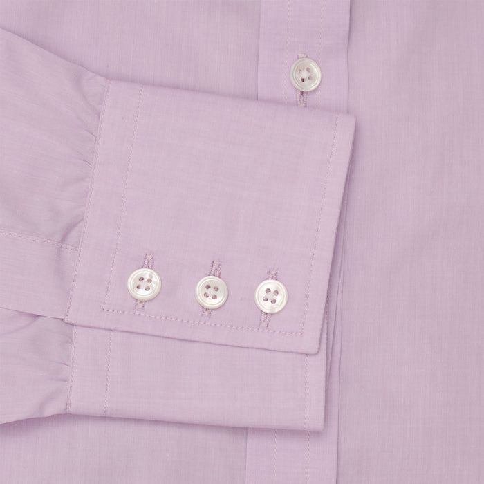 LILAC COTTON REGULAR FIT SHIRT Image 2