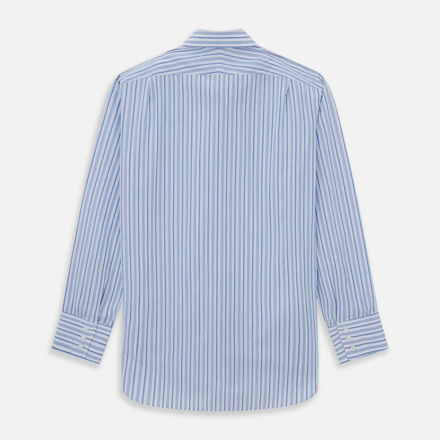 View 2 of product PALE BLUE MULTI-STRIPE REGULAR FIT SHIRT