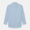 View 2 of product WHITE & BLUE CHECK COTTON REGULAR FIT SHIRT