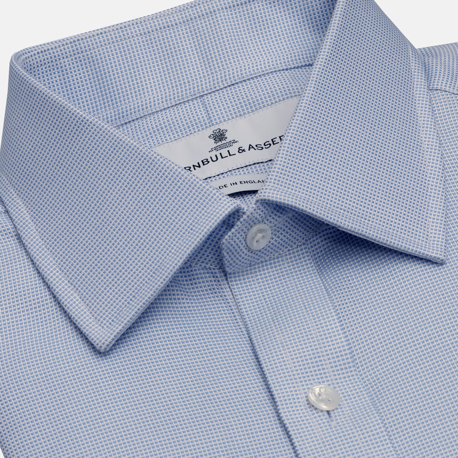 View 2 of product BLUE MULTI-CHECK COTTON REGULAR FIT SHIRT