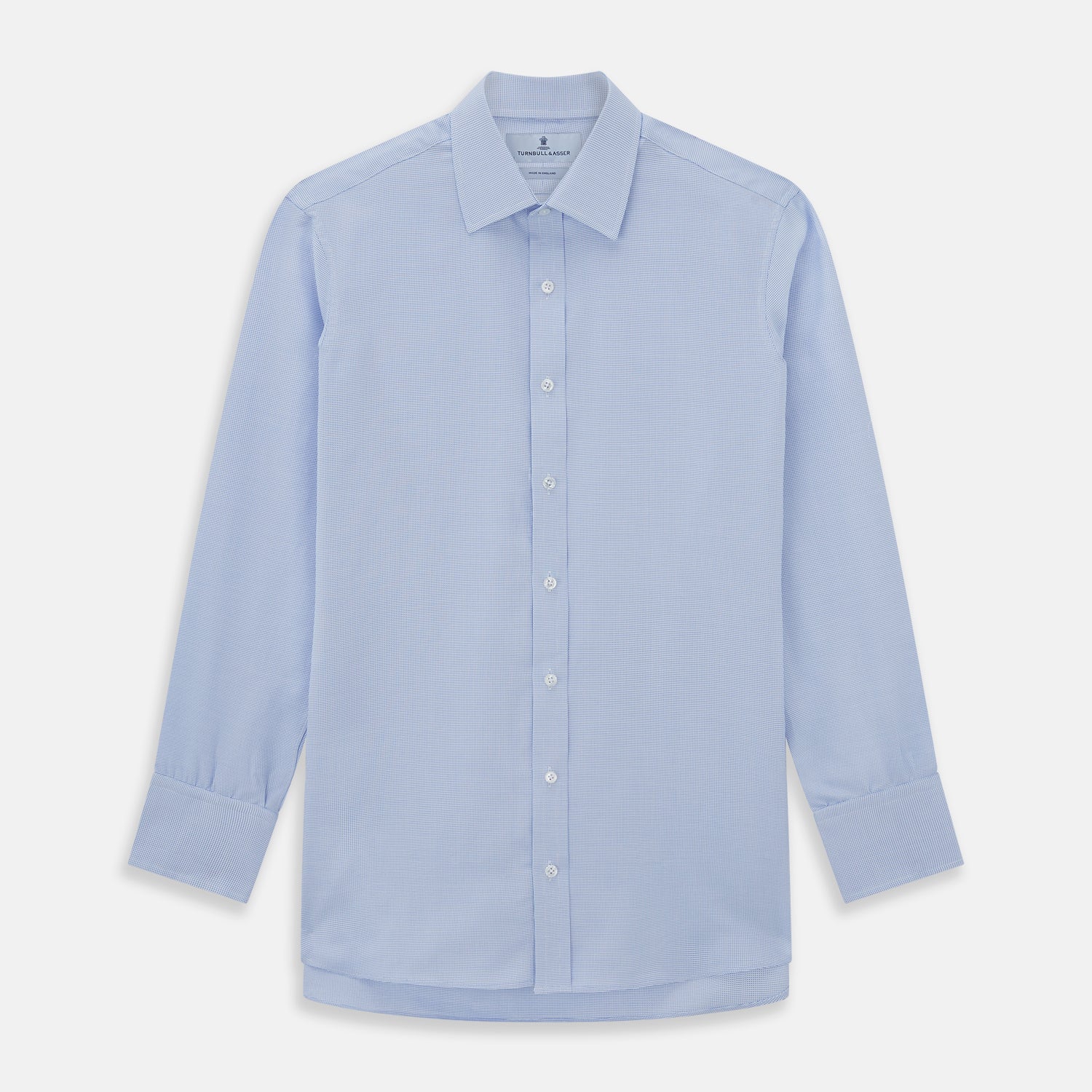 View 1 of product BLUE MULTI-CHECK COTTON REGULAR FIT SHIRT