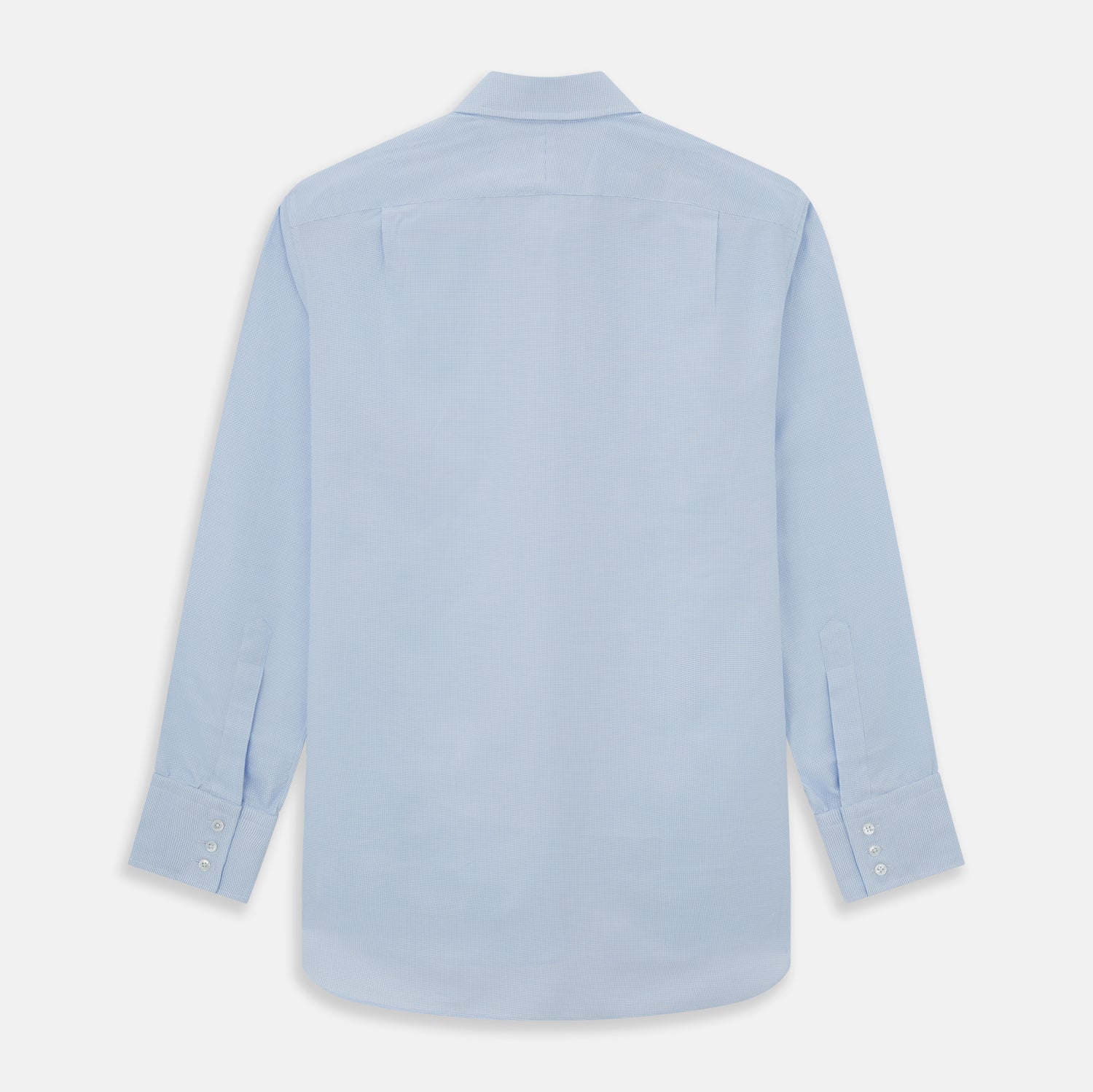 View 2 of product PALE BLUE MULTI-CHECK REGULAR FIT SHIRT