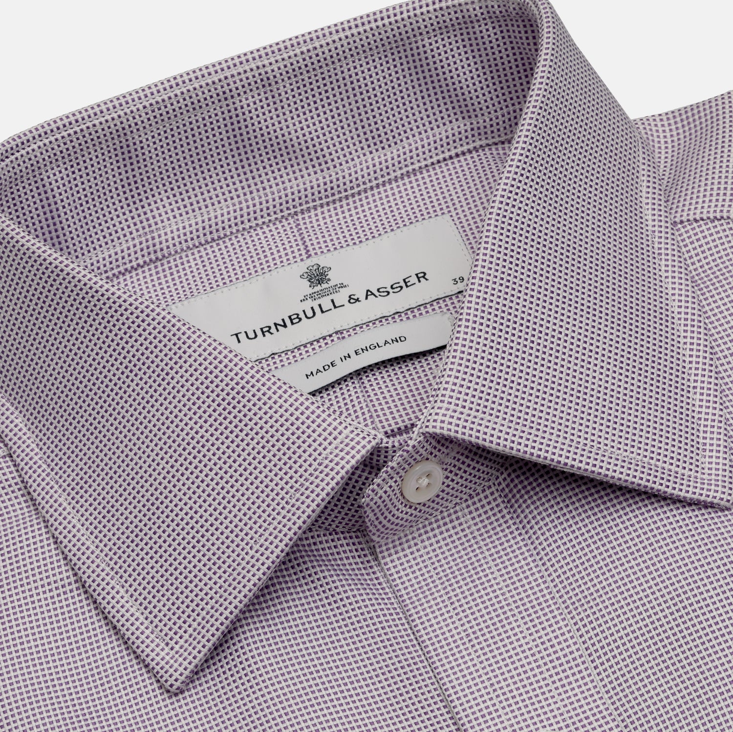 View 2 of product LILAC MULTI-CHECK COTTON REGULAR FIT SHIRT