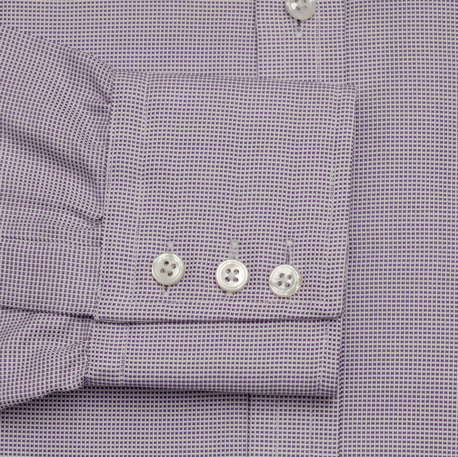 View 3 of product LILAC MULTI-CHECK COTTON REGULAR FIT SHIRT