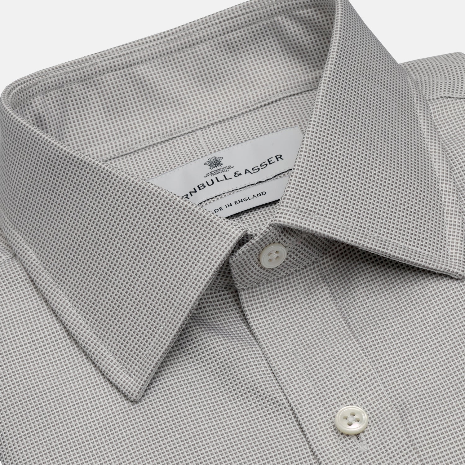 View 2 of product SILVER MULTI-CHECK COTTON REGULAR FIT SHIRT