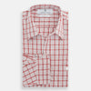 View 5 of product Red Graph Overlay Check Piccadilly Shirt