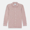 View 1 of product Red Graph Overlay Check Piccadilly Shirt