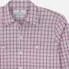 View 4 of product Purple Graph Overlay Check Piccadilly Shirt