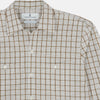 View 4 of product Brown Graph Overlay Check Piccadilly Shirt