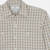Brown Graph Overlay Check Piccadilly Shirt