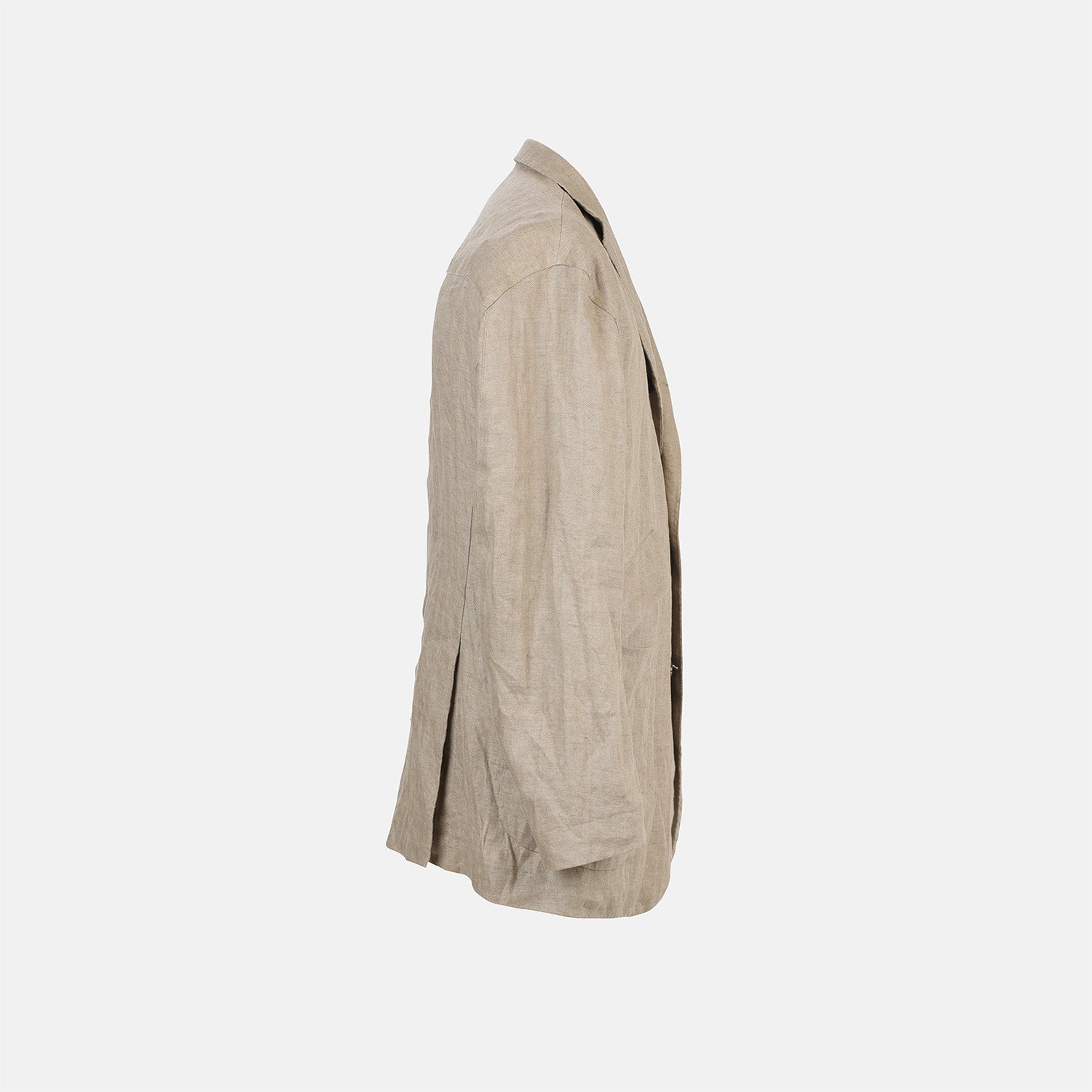 View 5 of product Riviera Sand Oversized Blazer in Linen
