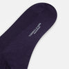 View 3 of product Dark Purple Mid-Length Merino Socks