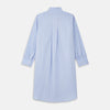 View 5 of product Blue Piped Sea Island Quality Cotton Nightshirt