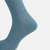 Pale Blue Mid-Length Merino Socks