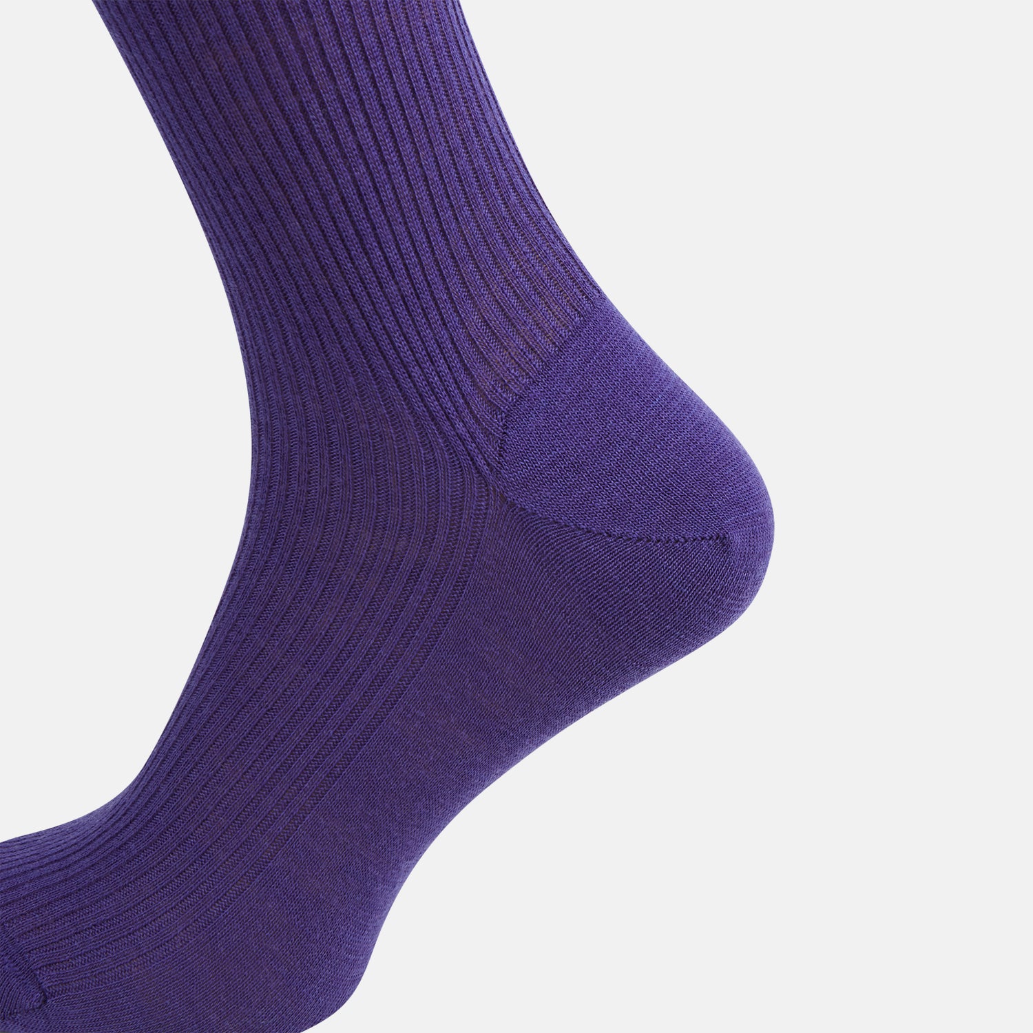 Violet Mid-Length Merino Socks