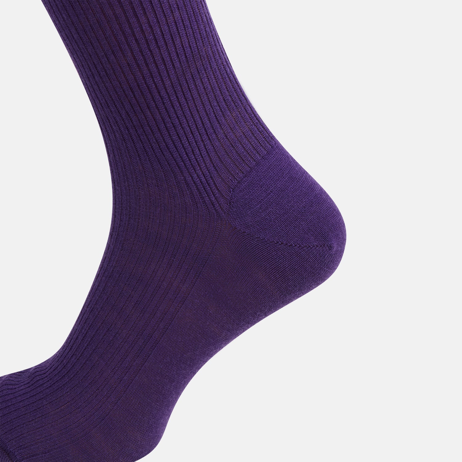 View 4 of product Purple Mid-Length Merino Socks
