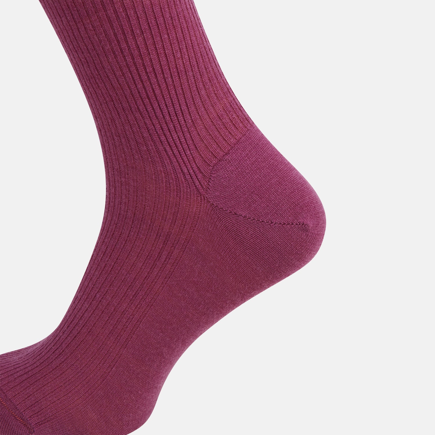 View 4 of product Mauve Mid-Length Merino Socks