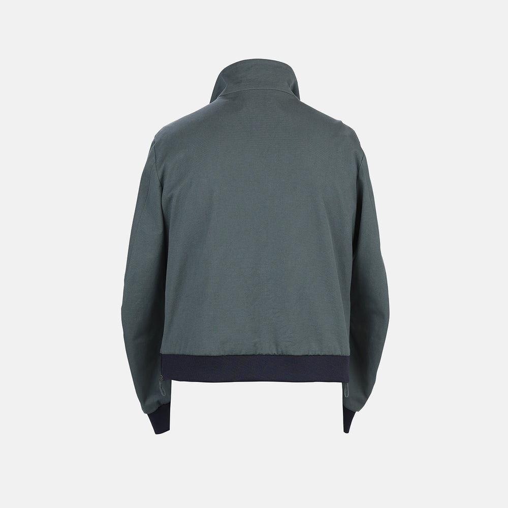 Fairway Ash Grey Driving Jacket in Cotton