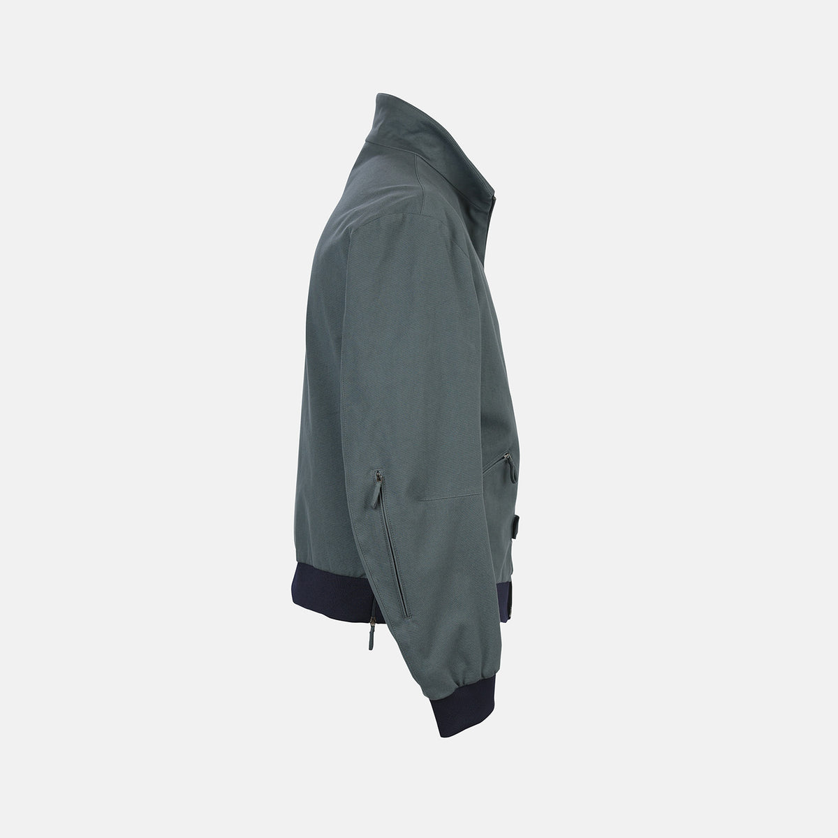 View 5 of product Fairway Ash Grey Driving Jacket in Cotton