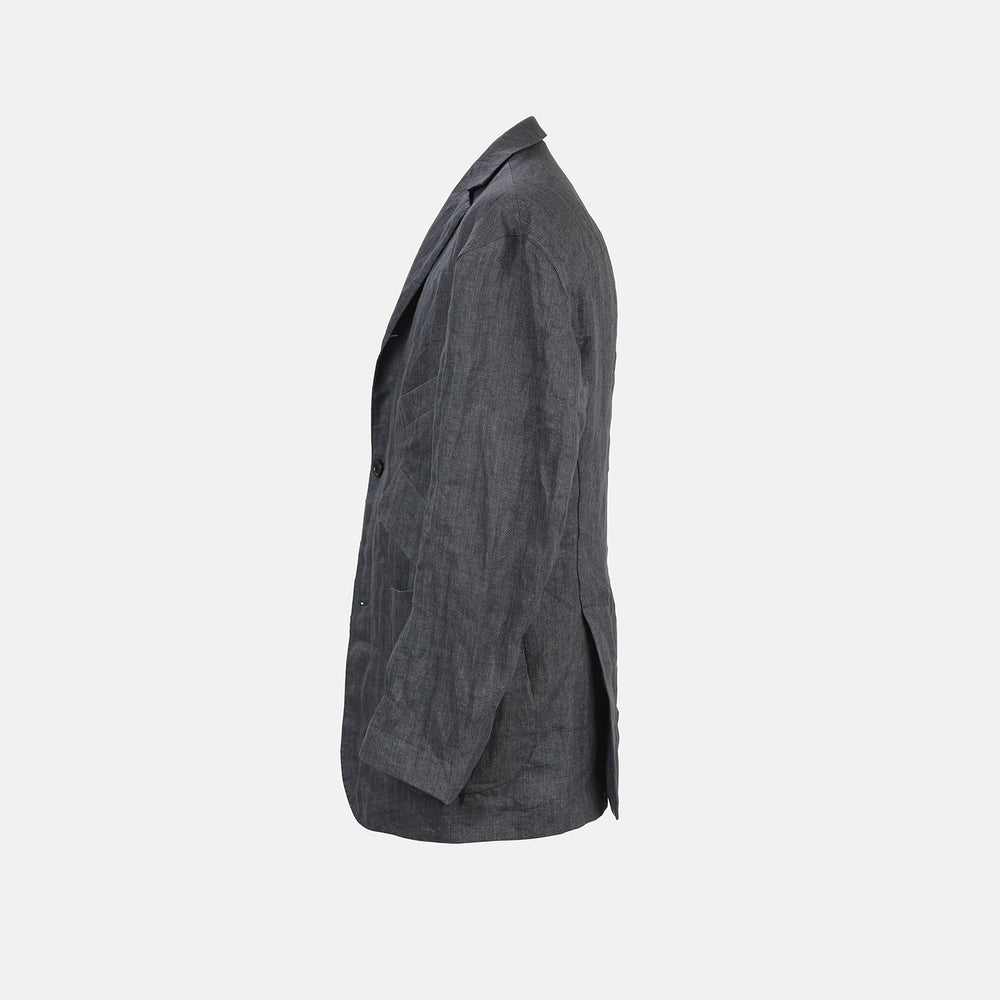 Riviera Ash Oversized Blazer in Linen