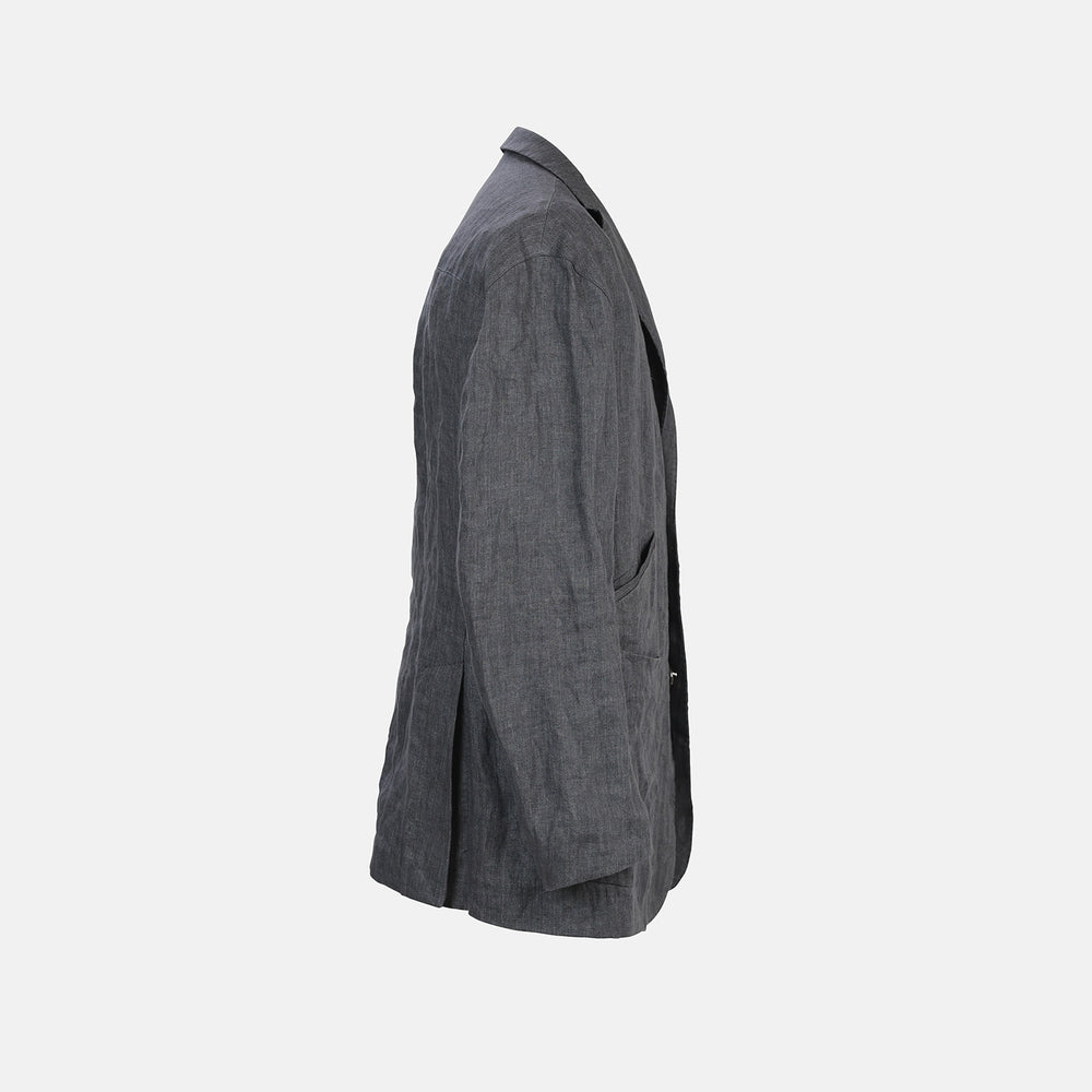 Riviera Ash Oversized Blazer in Linen