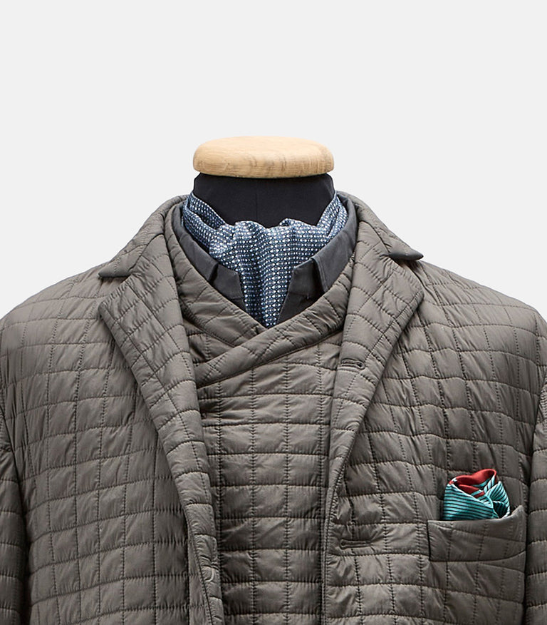 Turnbull & Asser | Mannequin wearing Riviera Dark Chocolate Blazer in Cotton