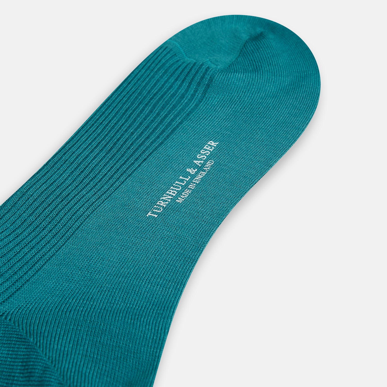 Teal Mid-Length Merino Socks