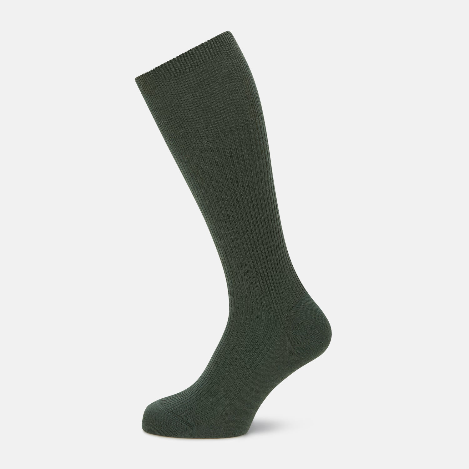View 1 of product Fern Green Mid-Length Merino Socks