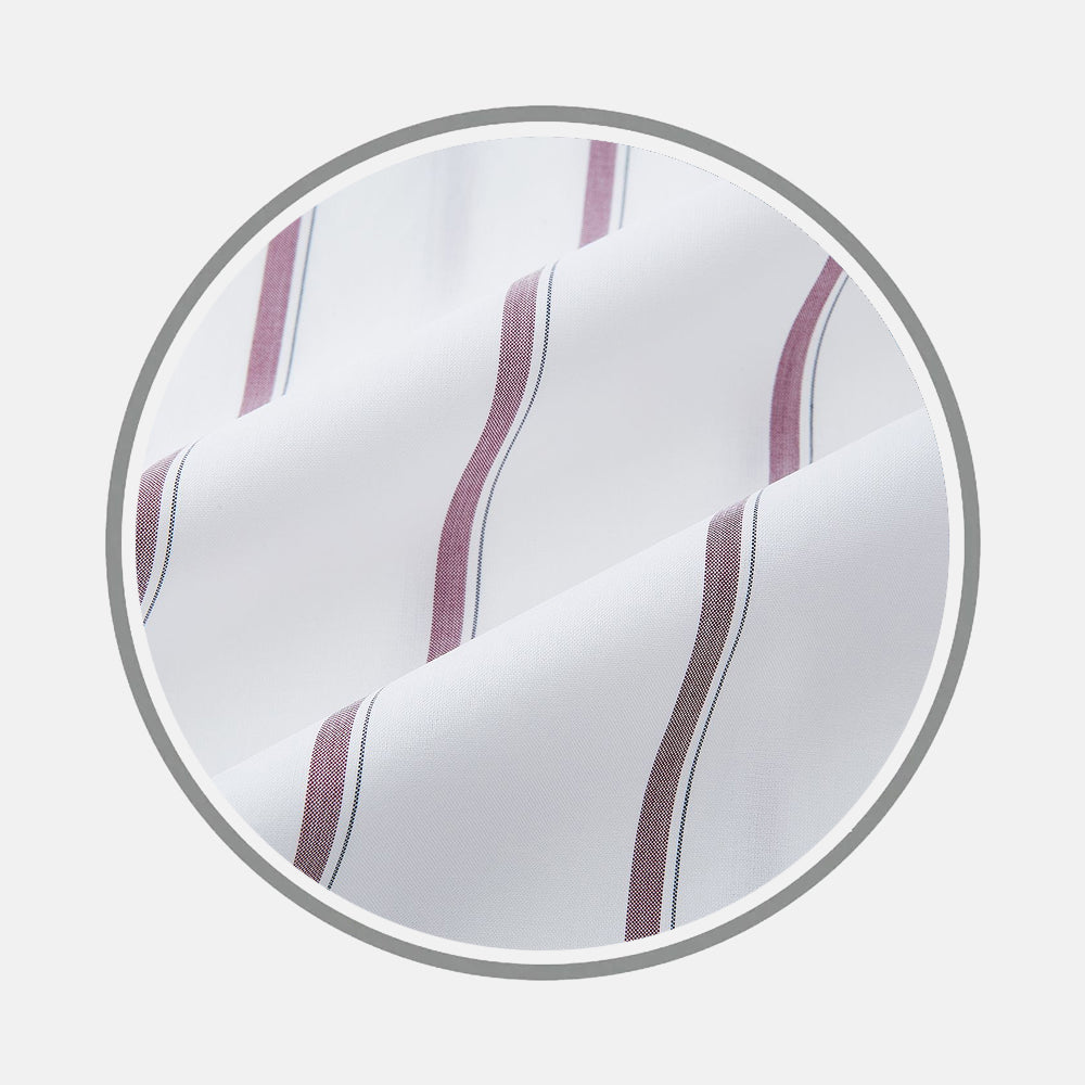 Wine Track Stripe Fabric 19