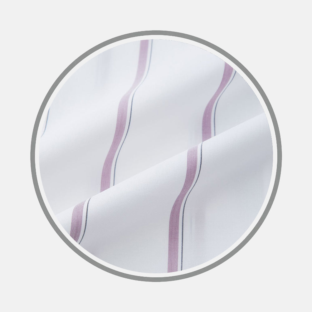 Antique Pink Track Stripe Fabric 19