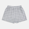 View 1 of product Grey check cotton boxer shorts