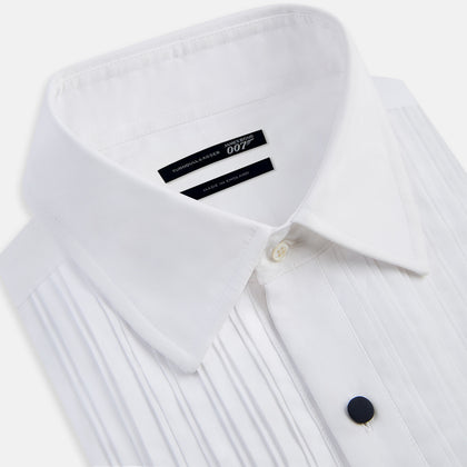 Casino Royale White Dress Shirt in Cotton Image 1