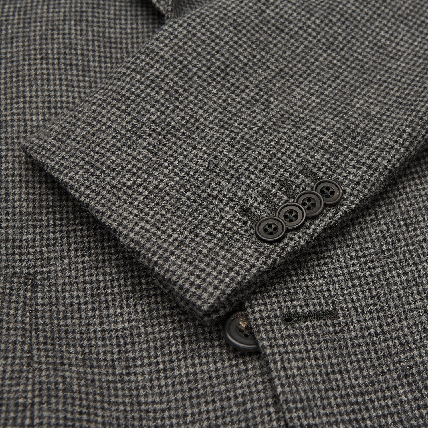 View 4 of product Charcoal Houndstooth Flannel Jacket