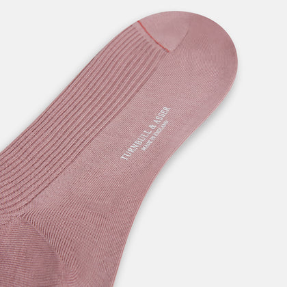 Rose Mid-Length Merino Socks Image 2