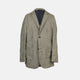 Riviera Olive Oversized Blazer in Linen